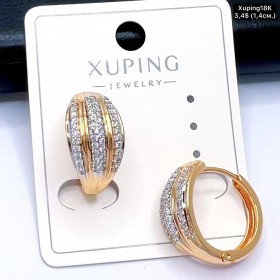 Сережки Xuping18К 20358  (1.4.см)